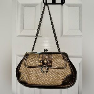Tommy Bahama Woven Wicker Purse